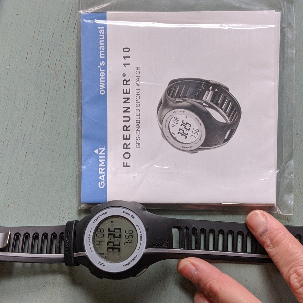 NWOT Garmin Forerunner 110 GPS/Heart rate monitor watch